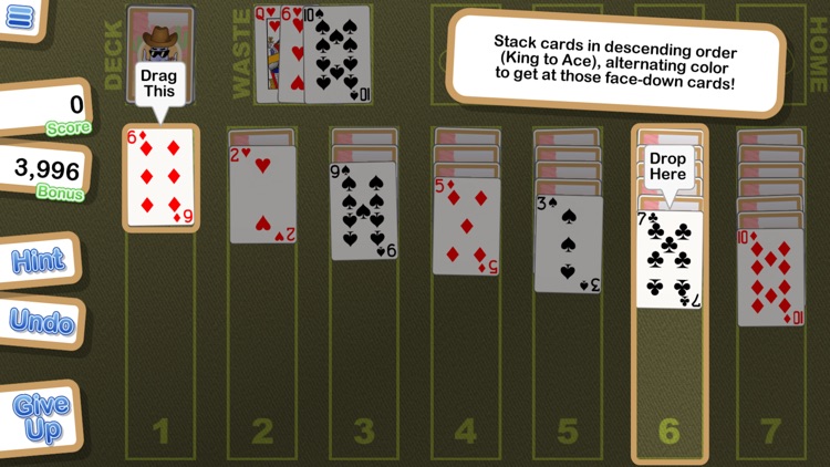 Crystal Klondike Solitaire screenshot-4