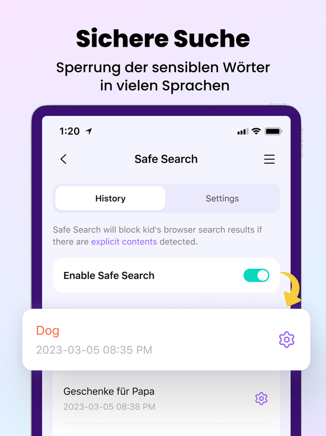 ‎Kindersicherung App - FamiSafe Screenshot