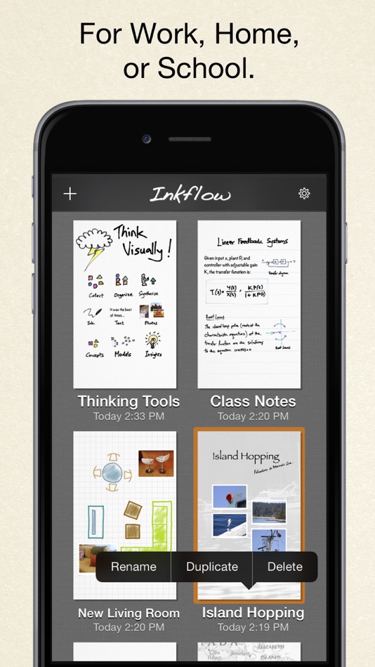 #5. Inkflow Visual Notebook (iOS) بواسطة: Qrayon, LLC