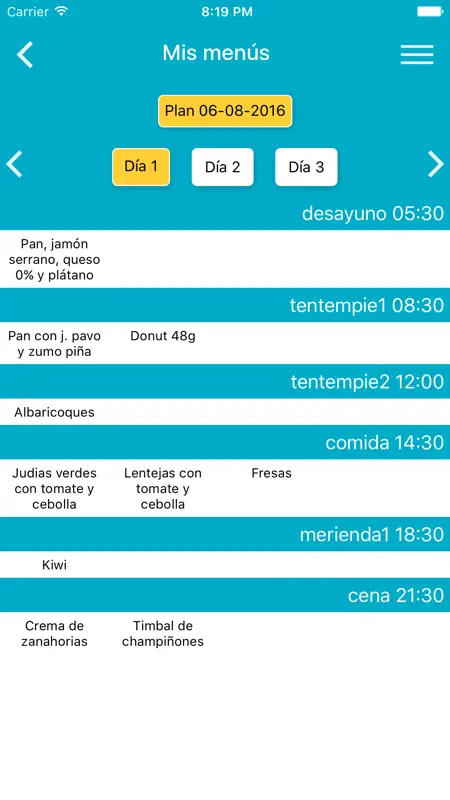 Dietopro pacientes screenshot 2 of 5