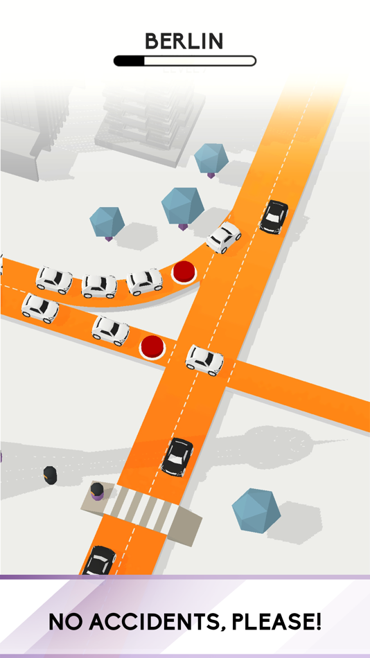 #2. Traffix 3D (iOS) 由: INFINITY GAMES, LDA