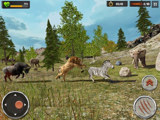Screenshot #4 pour Lion Simulator Wildlife Animal