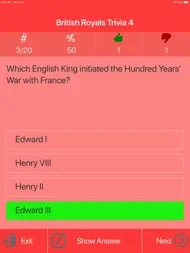 British Royals Trivia ipad bilder 2