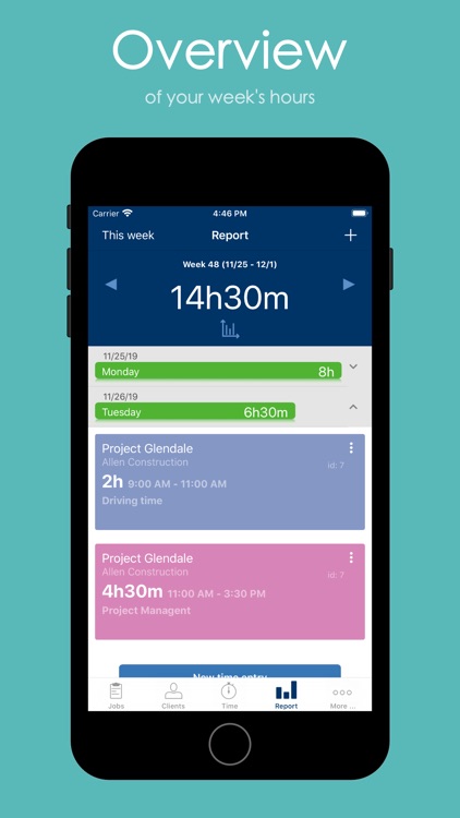 Jobbile Time and Work order screenshot-3