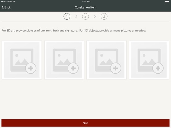Alex Cooper Fine Art iPad screenshot 4 - Shopping app