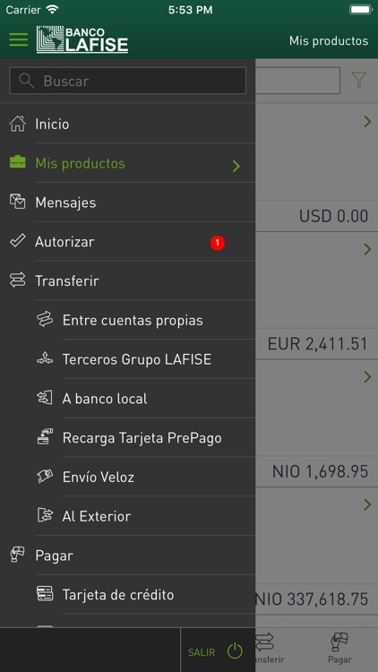 LAFISE Bancanet screenshot-4