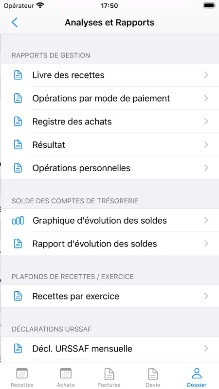 Gestion Micro-Entrepreneur screenshot 8 of 10