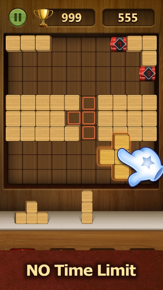 #4. Wood Block Puzzle & Hexa Blast (iOS) 来自: Puzzle Mania Studio