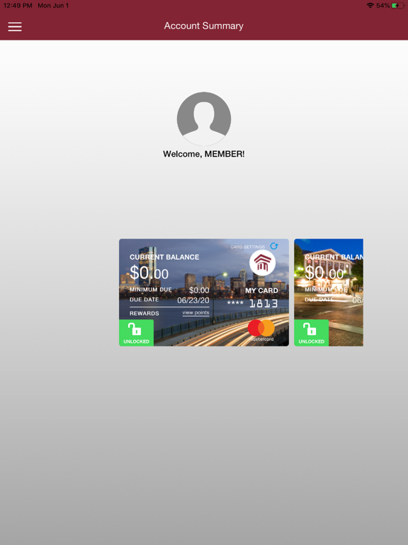 Screenshot #5 pour Harvard FCU Cards