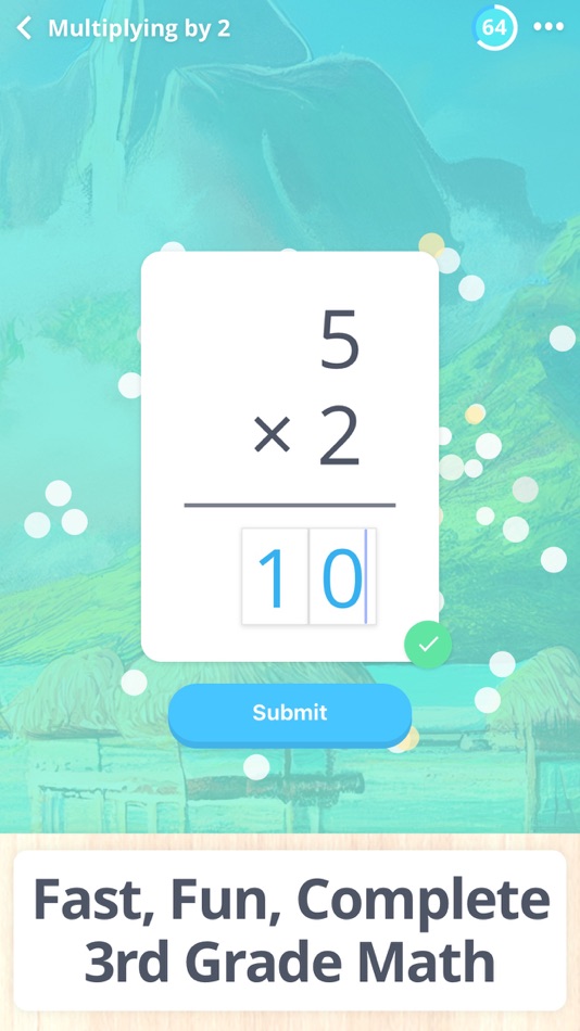 #2. Learn Math 3rd Grade (iOS) Podle: Class Ace LLC