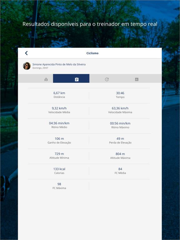 Treinus iPad screenshot 5 - Sports app