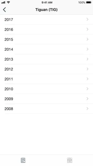 Screenshot von Autoteile Für Volkswagen auf dem iPhone 4