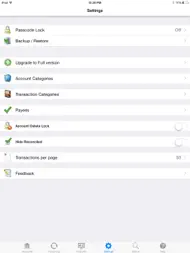 Checkbook - Ledger ipad bilder 3