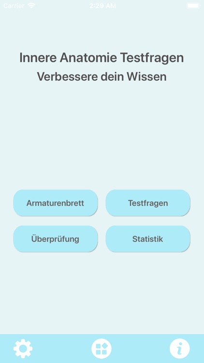 Innere Anatomie Testfragen