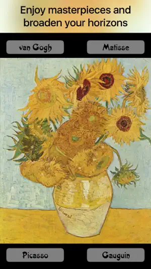 Who painted? Paintings Quiz screenshot 3