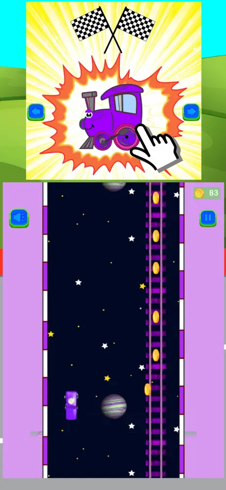 Train Games for Colors 1 2 3