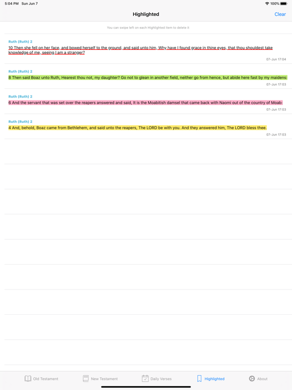 App screenshot