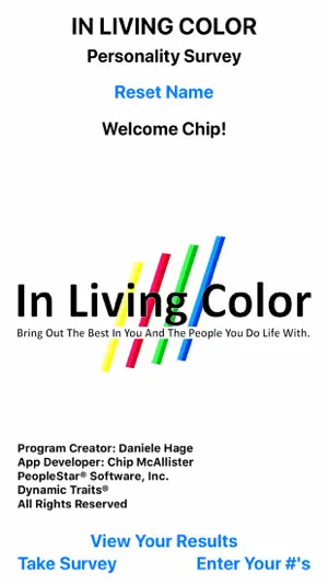 Colors Survey screenshot 1