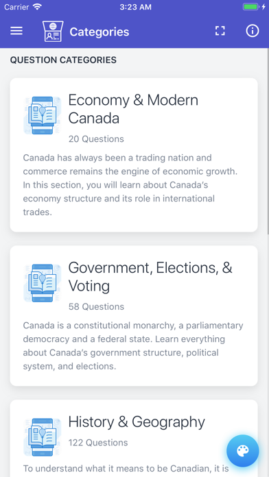 Canadian Citizenship Test Prep screenshot 7