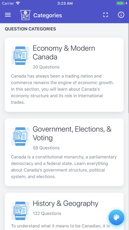 Canadian Citizenship Test Prep screenshot-6