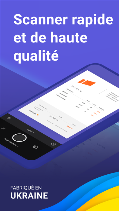 Screenshot #1 pour Scanner Pro: Scanner documents