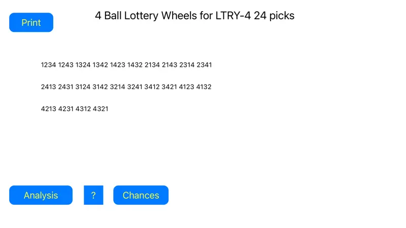 Prof. Jones Lotto Analysis Pro screenshot 7 of 10