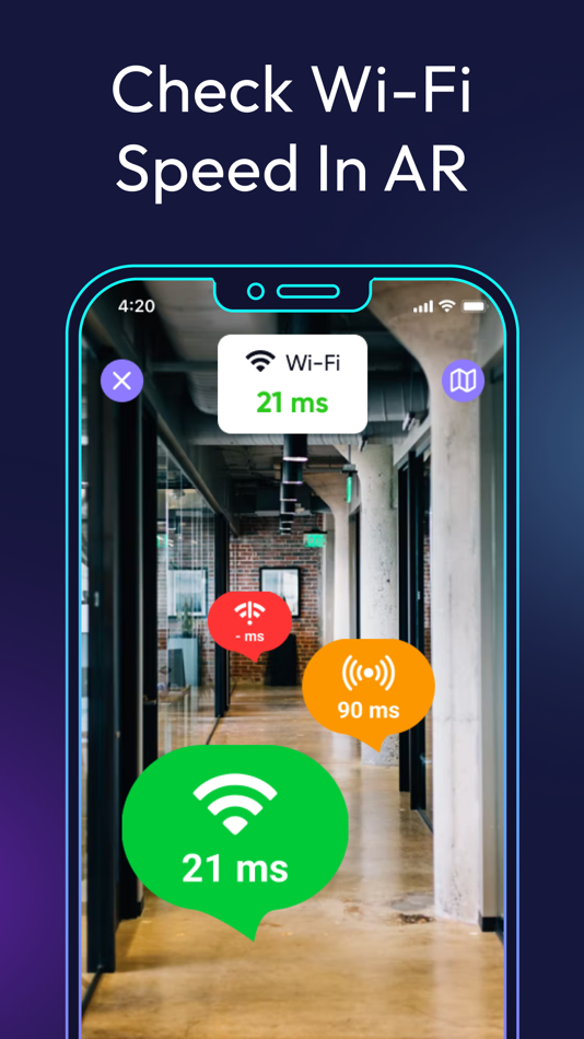 #8. Speed Test & Wifi Analyzer + (iOS) 由: Appenvision Ltd