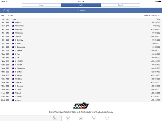 RallySafe - Spectators app iPad app afbeelding 5