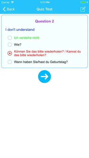 Learn German Language Offline screenshot 4
