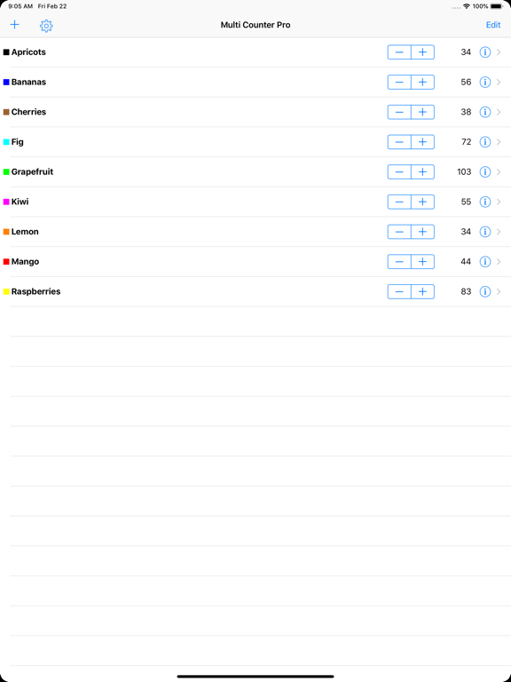 Screenshot #4 pour Multi Counter Pro