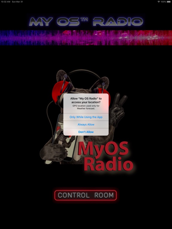 MyOS Radio Music Player iPad screenshot 7 - Music app