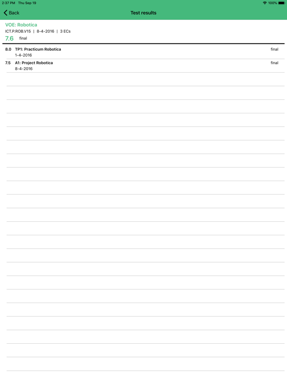 Windesheim App for students iPad screenshot 5 - Education app