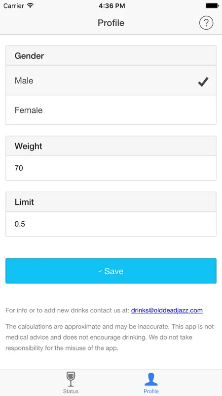 Alcohol Timer - In Real Time screenshot 5 of 5