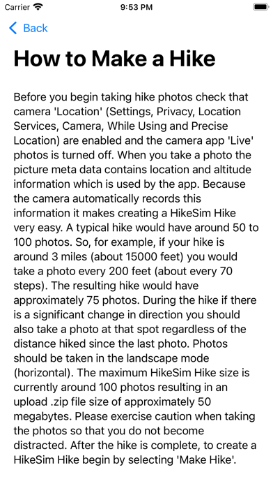 Screenshot #2 pour HikeSim