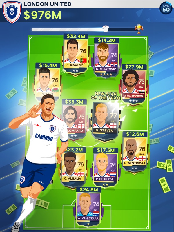 Idle Eleven - Magnate de fútbo screenshot 11