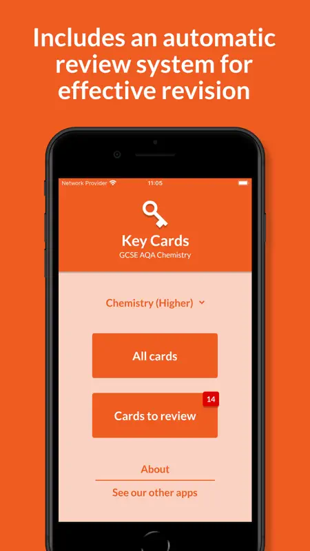 Key Cards GCSE AQA Chemistry screenshot 8 of 8