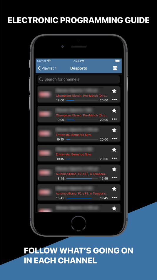 #4. Mega IPTV - m3u Player (iOS) Ved: Bazimo GmbH