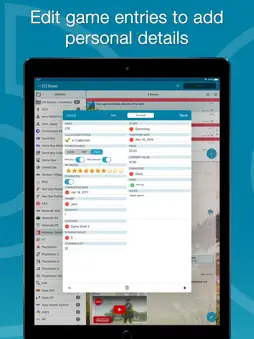 CLZ Games: collection database screenshot 13