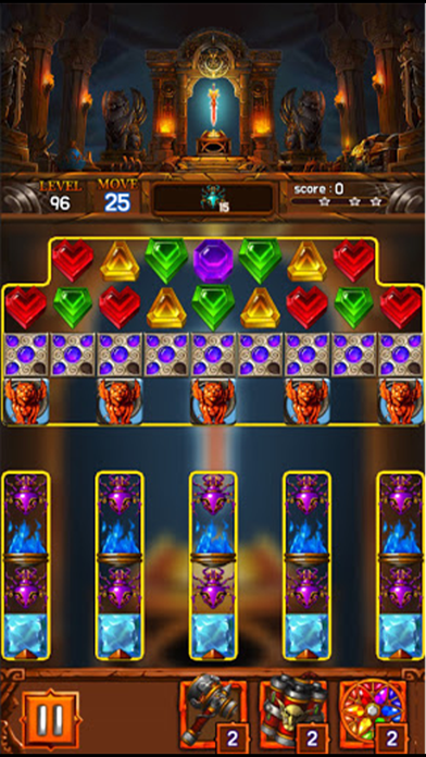 Jewel Sword: Match3 puzzle Screenshot
