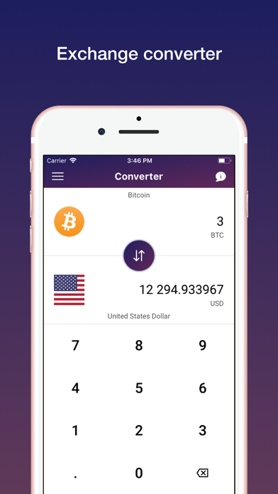 Crypto Price Pro Screenshot 3 - AppWisp.com Crypto Price Pro Screenshot 3 - AppWisp.com