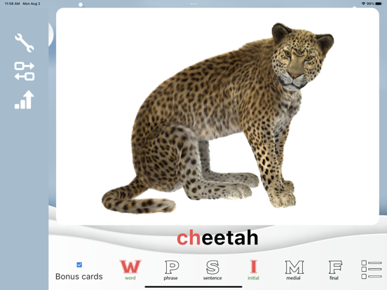 Speech Tutor iPad app afbeelding 3