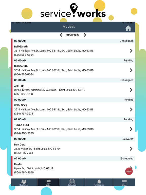 Screenshot #5 pour Service Works Pro