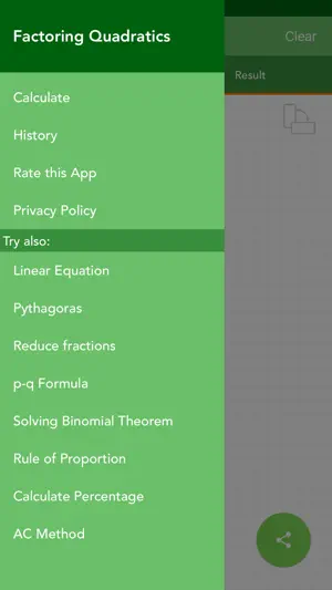 Parametric Factorization screenshot 1