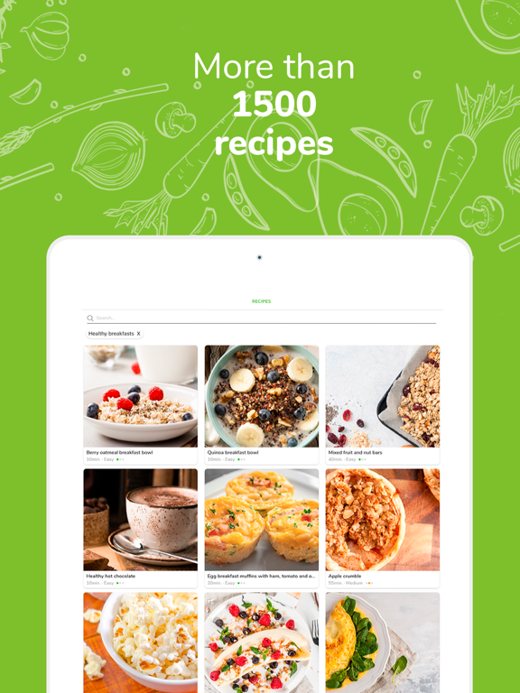 Nootric Personalized Nutrition iPad screenshot 5 - Health & Fitness app