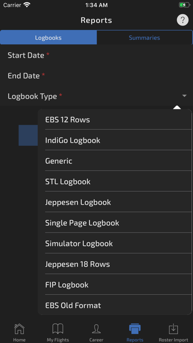 Wingman Pilot Logbook iPhone screenshot 6 - Productivity app