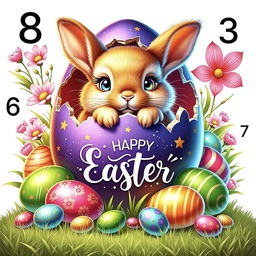 Easter Color by Number Game