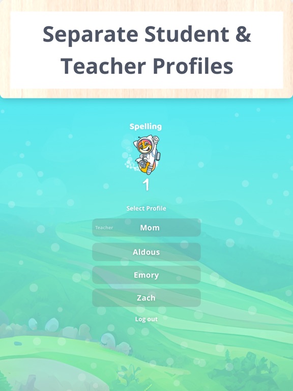 Learn Spelling 1st Grade iPad screenshot 6 - Education app