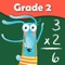 Smart Kidz Club Grade 2 Math App is curriculum-aligned for 7-8-year-olds to practice and master all the required grade 2 math skills