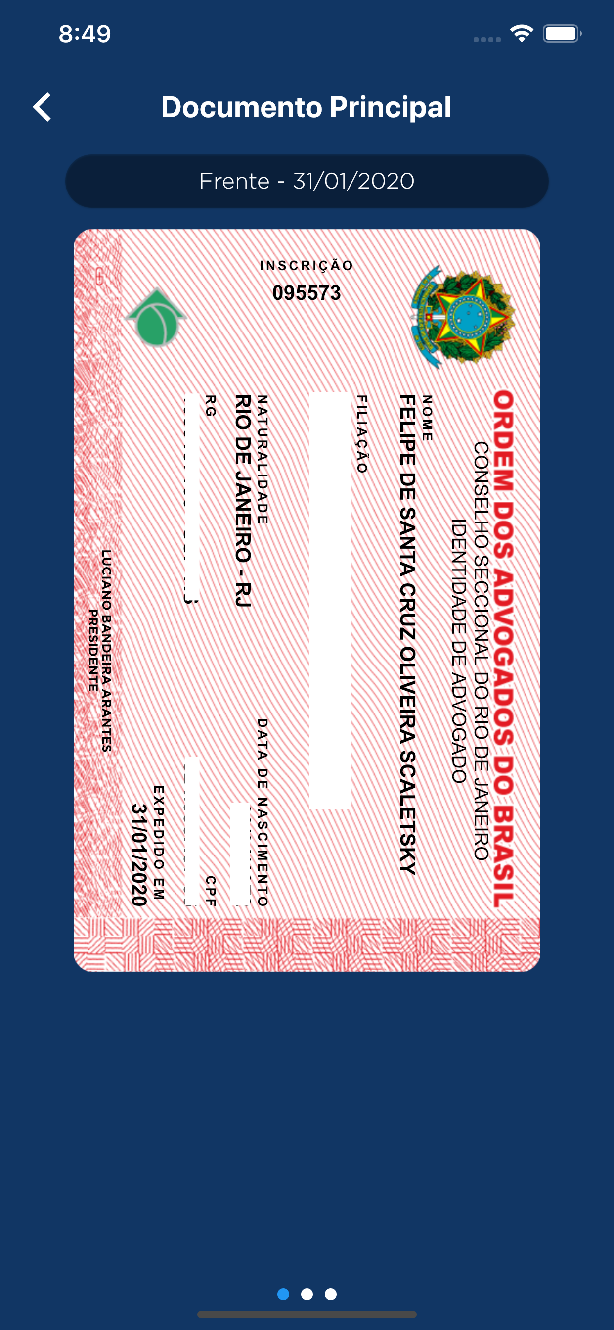 Carteira Digital da OAB screenshot 4