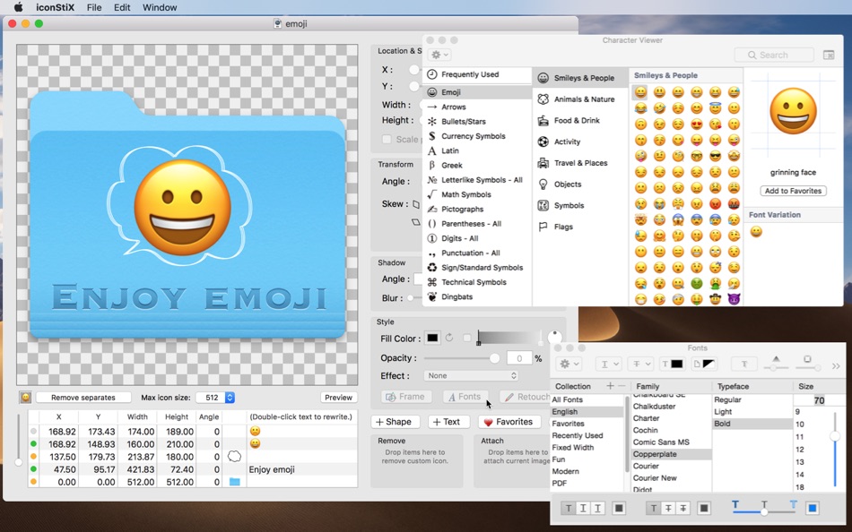 #3. iconStiX (macOS) 由: Trollin